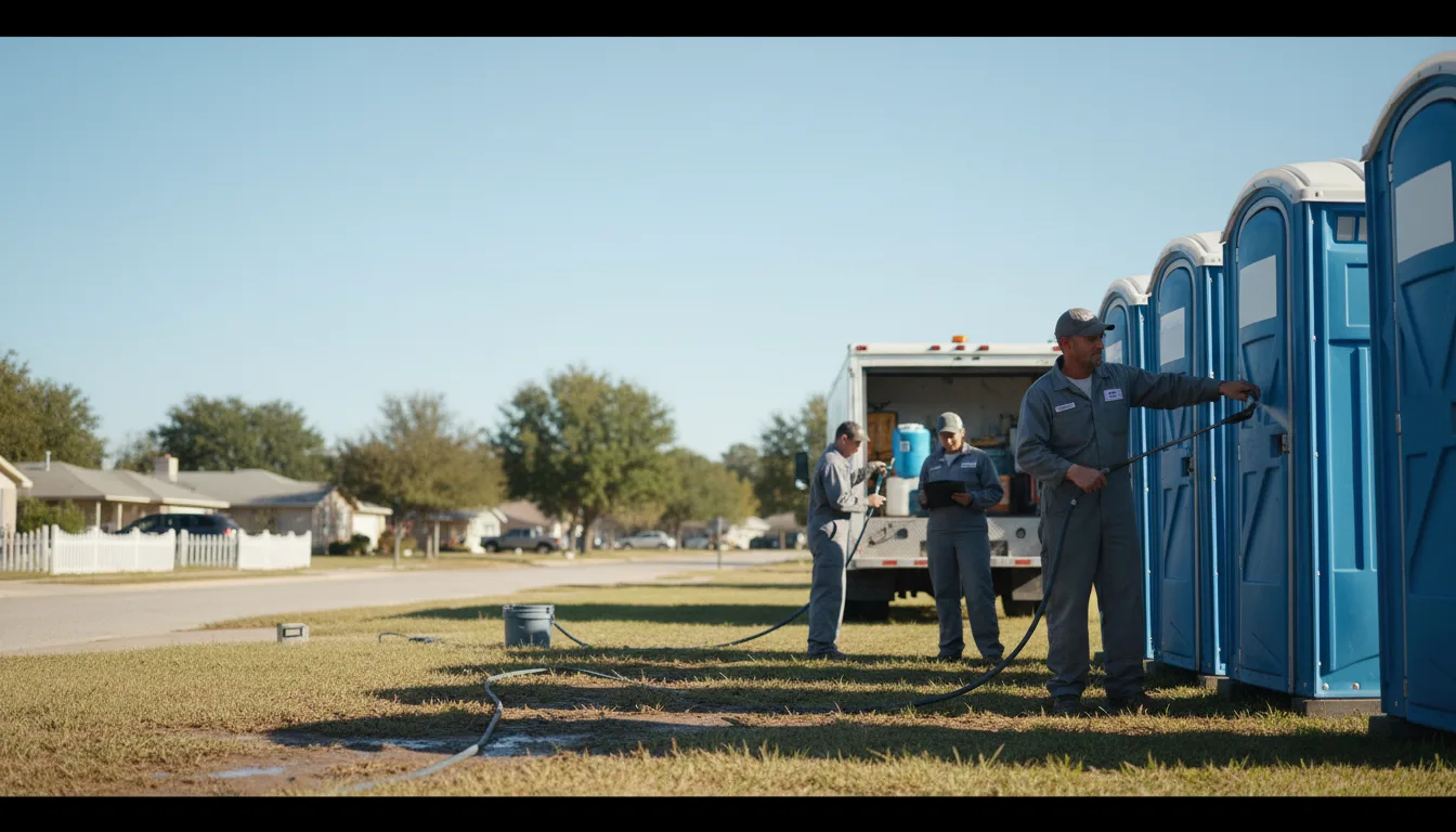 Long-Term Portable Toilet Rental in West Bend, WI near me